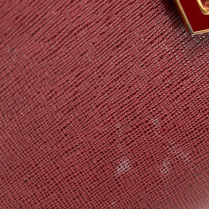 Fendi 2Jours Leather Handbag