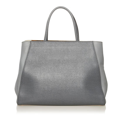 Fendi 2Jours Leather Satchel