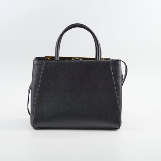 Fendi 2 Jours Small Tote Black
