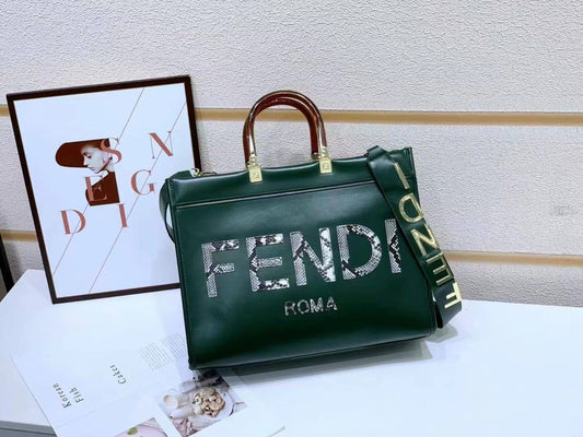 Fendi-Inspired Master Quality Women Handbag (Green)
