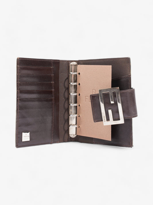 Fendi Agenda Tobacco / Brown Canvas