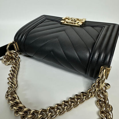 Preloved Chanel Leboy bag Black color - NG102621