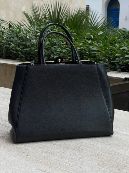 FENDI - sac 2jours noir