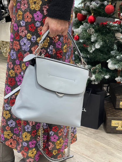 Fendi - Sac à dos Back to School gris