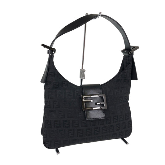 FENDI Zucchino Mini Shoulder Shoulder Bag