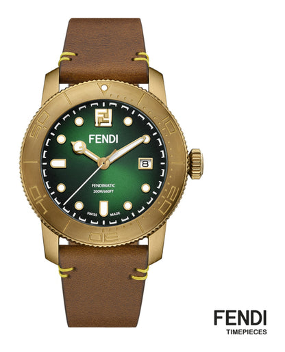 Fendi  Aqua Automatic Diver Watch Mens F131020201