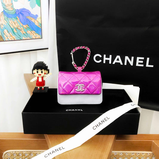 Preloved Chanel Wallet 24C in Pink Quilted Leather