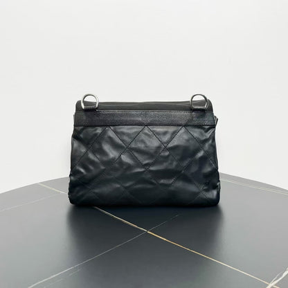 Chanel Black Quilted Leather Shoulder Bag