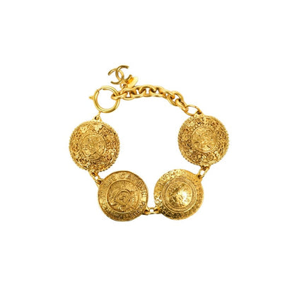 CHANEL Cambon Bracelet Gold Statement