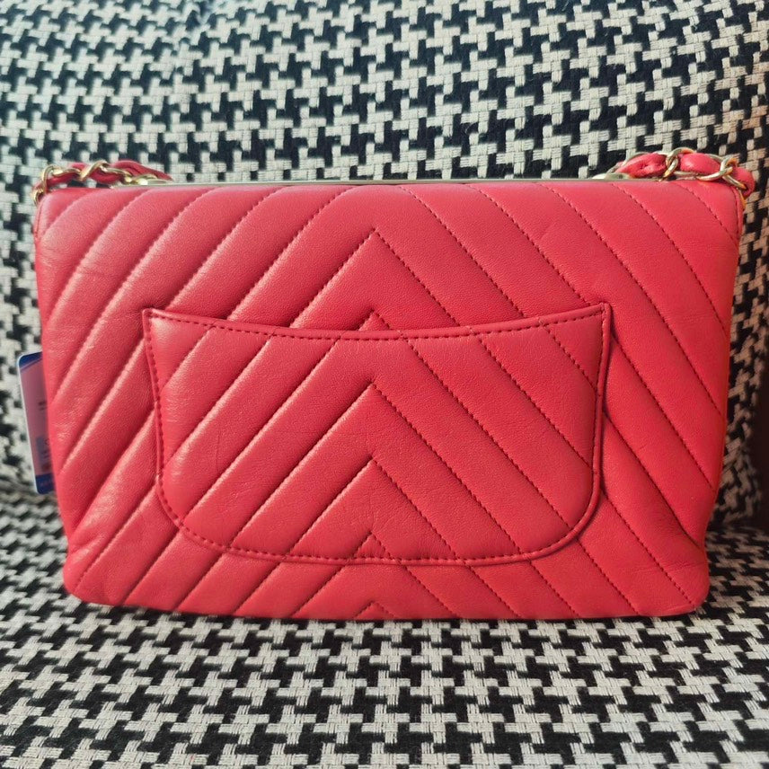 Preloved Chanel Trendy CC Pink Quilted Shoulder Bag